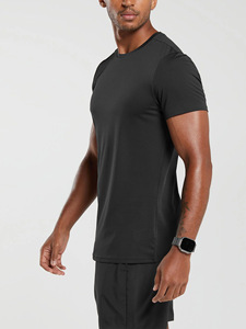 2026 nuova maglietta KJ estiva <span class=keywords><strong>da</strong></span> uomo di alta qualità a girocollo taglie forti manica corta maglietta personalizzata stile Street palestra allenamento Fitness maglietta - Product Image 2