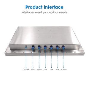 15.6 pollici in acciaio inox impermeabile All-in-One industriale PC Touch Screen Display Fanless incorporato industriale Touch Panel Pc - Product Image 4