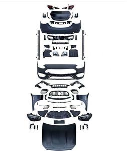 Nuevo Kit de carrocería para <span class=keywords><strong>Mercedes</strong></span> <span class=keywords><strong>Benz</strong></span> <span class=keywords><strong>Clase</strong></span> <span class=keywords><strong>C</strong></span> W205 2015-2021 a 2024 W206 C63 AMG Parachoques Luces traseras Faros viejos a nuevos - Product Image 2