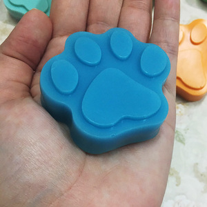 Handmade 100% Natural Dog Paw Shape Bar <b>Soap</b> Customized Whitening Herbal Solid Cleansing Bath <b>Soaps</b> Adult Skincare Functional - Product Image 5