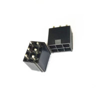 Connecteur de bord pour carte mère d'ordinateur, en nylon aérospatial, ATX, PCIe, alimentation, montage en straddle, connecteur mâle PCB, 4,2 mm, douille à plaquette avec verrouillage