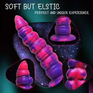 Kabellose Fernbedienung Elektrischer Teleskop-Analdildo aus Flüssigsilikon für Frauen Masturbator Weiche Simulation Penisform - Product Image 5