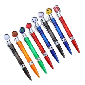 Custom Football Basketball <strong>Globe</strong> <strong>Golf</strong> Ballpoint Pen Love Pen Smiling Face <strong>Ball</strong> Pen Plastic Expression Pen for Office School - Product Image 5