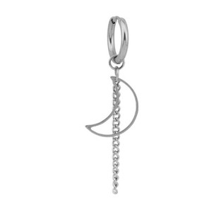 ต่างหูแฟชั่นวงเก็ตเซ็ท (<span class=keywords><strong>Got7</strong></span>) รุ่น Moon Chains สำหรับผู้ชายและผู้หญิง ทำจากสแตนเลส ขายส่ง - Product Image 5
