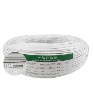 UL3512 20AWG 100/0.08TS OD 2.55 fil électronique de couleur rouge noir blanc excellentes propriétés anti-âge pour les équipements d'éclairage - Product Image 5