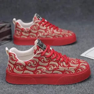 Nuove scarpe in tela con tessuto traspirante, casual e comode, scarpe in tela ispessite e stampate - Product Image 3