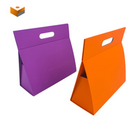 Boîte pliante de luxe pour bijoux de rouge à lèvres avec logo personnalisé Boîtes d'emballage pliables rigides et portables à poignée magnétique