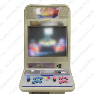 جهاز محمول محمول لألعاب الأركيد يدعم Street Fighter مقاس 25 بوصة ويتميز بـ 6 مفاتيح من نوع Seg* وخاصية Blast City Retro Fighting للبيع