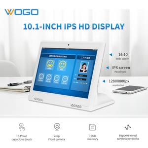 L Shape <b>10</b>.1 14 Inch <b>10</b> Point Touch POE Desktop Customer Feedback <b>Tablet</b> PC RJ45 <b>Android</b> <b>Tablet</b> with NFC Front Camera - Product Image 4