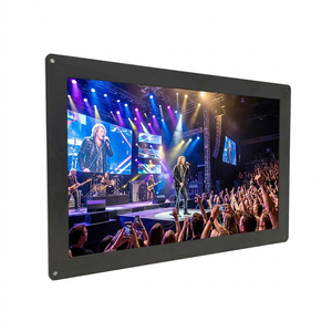 Moniteur de téléprompteur professionnel <span class=keywords><strong>Taiwo</strong></span> TW236TLHJI2 de 24 pouces, 1000 nits, avec capteur de lumière étendu et rétroprojection 3G-SDI - Product Image 1