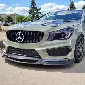 CLA200 CLA250 260 45 <span class=keywords><strong>W117</strong></span> R1 stile in fibra di carbonio labbro anteriore per <span class=keywords><strong>Mercedes</strong></span> <span class=keywords><strong>W117</strong></span> CLA250 - Product Image 3