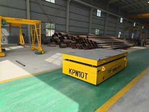 नई पूरी तरह से स्वचालित स्मार्ट कार्गो ट्रांसपोर्टर | बड़े क्षमता वाले प्लेटफॉर्म ट्रॉली | मोटर चालित बैटरी से संचालित | पॉलीयूरेथेन - Product Image 6