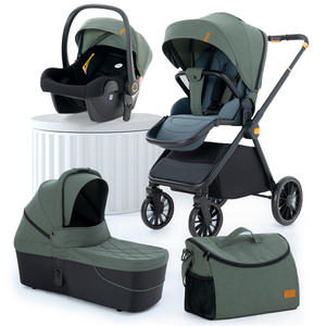 Poussettes pour Bébés. Siège Auto et Poussettes de Luxe pour Bébé, Grandes Roues, Pliable, Landau <span class=keywords><strong>3</strong></span> <span class=keywords><strong>en</strong></span> <span class=keywords><strong>1</strong></span> avec Siège Auto - Product Image 1