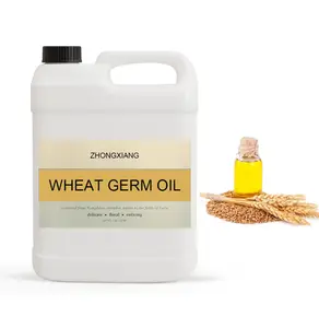 Заводская распродажа, натуральное нерафинированное масло холодного отжима, органическое масло зародышей пшеницы для кожи, волос и лица
