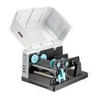 Imprimante d'étiquettes thermiques POSTEK série Q8 203/300 dpi avec codes-barres, RS-232 USB, compacte, de bureau, en stock pour l'étiquetage en magasin et en entrepôt