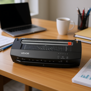 Machine à plastifier Vevor A4, mode froid/chaud, portable, chauffe rapidement, fournitures de bureau et scolaires - Product Image 2
