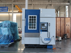 Machine à tourner CNC automatique, machine à tourner verticale CNC VTC850, mini-machine à tourner CNC - Product Image 2