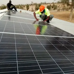 Industrieller Projektkit Solarenergiesystem 5-10 kW 20 kW Solarstromsystem Off-Grid-Hydrid-Solarpanelsysteme