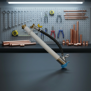 Pistolet à mortier haute pression avec buse en céramique pour ciment abrasif et plâtre - Product Image 2
