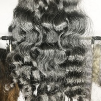 Cheveux Naturels Non Traités en Gros d'Usine, Extensions de Cheveux Humains Remy Vierges 100% Naturels, Cuticules Alignées, Cheveux en Vrac pour Tressage