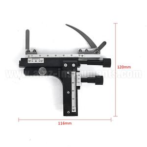Étape mobile X-Y d'étape mécanique attachable en métal d'accessoires de microscope biologique MS-38 avec la règle d'échelle - Product Image 4