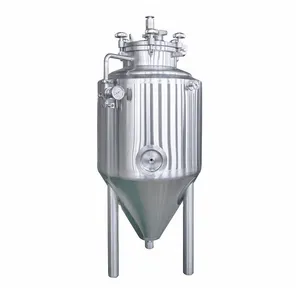 Réservoir de fermentation de bière en acier inoxydable, réservoir de fermentation de bière 300l