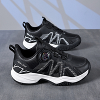 Chaussures de badminton et de tennis de table Cema Professional Button pour enfants, garçons et filles, respirantes, antidérapantes, semelle intermédiaire en EVA, automne