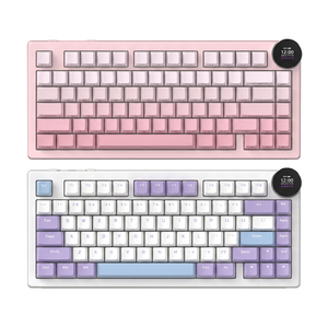 Clavier mécanique AJAZZ AK820 V2 PRO 75% avec écran TFT intelligent, double mode 8000Hz, Gasket, Hot-Swap, RGB, 81 touches pour le <span class=keywords><strong>gaming</strong></span> - Product Image 2