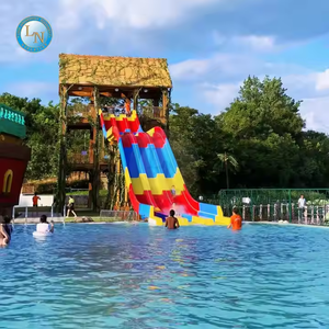 Toboggan aquatique pour enfants Jeu de jardin pour enfants Ensemble de jouets attrayant Pvc Équipement de terrain de jeu extérieur <span class=keywords><strong>fait</strong></span> <span class=keywords><strong>maison</strong></span> à vendre - Product Image 3