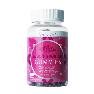 Professional Supplements Organic <b>Black</b> <b>Seed</b> Oil Gummy Vegan <b>Black</b> Cumin <b>Seed</b> <b>Gummies</b> Immune Digestive Support Gummy Candy - Product Image 1