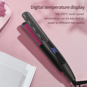 Plancha de Pelo Eléctrica Multifunción con Pantalla LCD para Mostrar la Temperatura, para Uso Doméstico, Doble Función - Product Image 4