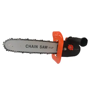 Angle Grinder Dimodifikasi Electric Chain Saw Multifungsi Universal Kecil Rumah Tangga Kayu Logging Saw