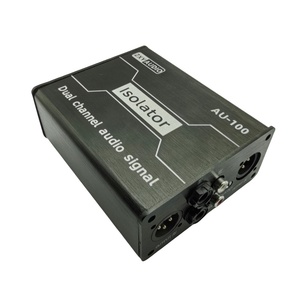 Eliminador de zumbidos profesional Aislador de audio de bucle de tierra 4 en 1 para sistemas de sonido, Subwoofers, altavoces de karaoke - Product Image 6