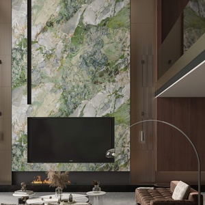 Encimeras de Piedra Sinterizada de Jade Frío de Lujo Personalizadas <span class=keywords><strong>Luca</strong></span>, Impermeables, para Paredes Interiores de Villas y Hoteles, Diseño Moderno, Losa Grande - Product Image 4
