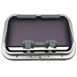Aluminum Portlight Rectangular Marine Window For Boat <b>Yacht</b> RV Retrofit Upgrade - Product Image 3
