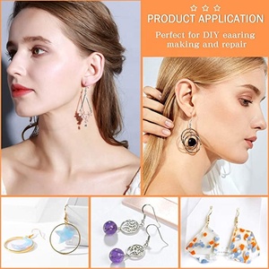 Kits de fabrication de bijoux très vendus, crochets pour boucles d'oreilles, épingles à tête, anneaux de jonction, fermoirs à homard, kit de fournitures pour la fabrication de bijoux DIY - Product Image 6
