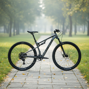 Bicicleta de Montaña de <span class=keywords><strong>Carbono</strong></span> 29er con <span class=keywords><strong>Suspensión</strong></span> Completa de Fibra de <span class=keywords><strong>Carbono</strong></span> FS 2026, con <span class=keywords><strong>Suspensión</strong></span> <span class=keywords><strong>Doble</strong></span> Inalámbrica WheelTop EDS-13S - Product Image 1