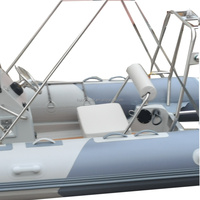 Huixin 16ft RIB-480 en fibre de verre dériveur gonflable Sport Yacht pêche plongée 8 personnes 1.2mm d'épaisseur Hypalon PVC certificat CE