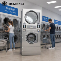 Lave-linge et sèche-linge à monnayeur et à carte