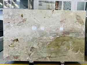 Luxe Nouveau Design Ceppo Breccia Rosa Marbre Monet Jardin Marbre Grande Dalle pour Salle De Bains Vanité Lavabo et Comptoir Îlot - Product Image 4