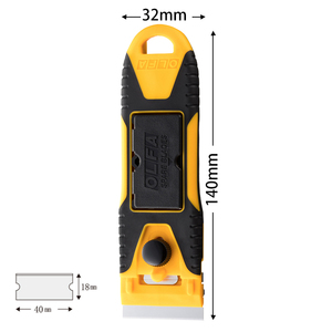 OLFA-Mini raspador de vidrio con hoja de acero inoxidable de 40mm, capacidad de raspado resistente, con capacidad de raspado de - Product Image 4