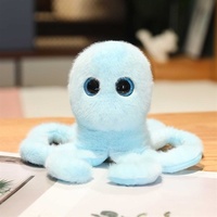 Jouets en peluche animaux marins en coton PP, figurines de crabe, requin, pieuvre, articles d'océanarium pour les prix des machines à griffes - 20cm-30cm, à partir de 14 ans