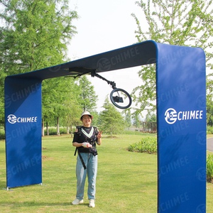 Nueva tendencia <span class=keywords><strong>Photoboot</strong></span> 360 Selfie DSLR Cámara Ipad Air Pro Smartphone Self Photo Booth 360 Spinner superior con estuche de vuelo - Product Image 4