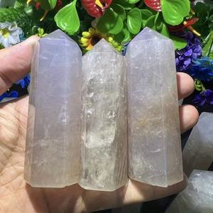 <b>Natural</b> Blue Moonstone Tower Healing Crystal Point Energy <b>Stone</b> for Decoration & Gift - Product Image 1