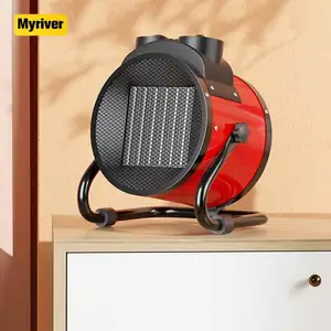 Myriver New Design Remote Control Industry Home Tent Fan Heater Free Standing Heater Fan Electric-Heater 2200W