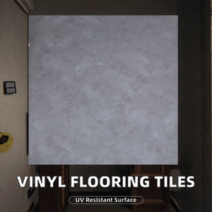 Dalles de sol en vinyle modernes, antidérapantes, durables, de haute qualité, pour intérieur commercial, avec installation par clic et design de surface lisse - Product Image 1