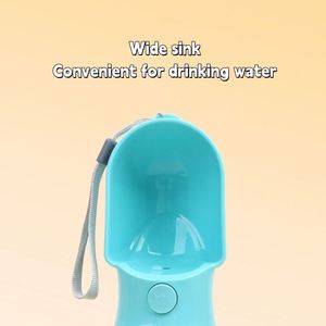 Portable <b>Drinking</b> Water <b>Bottle</b> with Food Container Outdoor Puppy Pet Travel Walking Hiking Water <b>Bottle</b> Pet Foldable Care Cup - Product Image 4