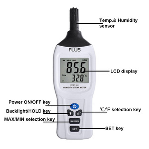 Misuratore di Umidità e Temperatura Digitale, Igrometro Termometro, Tester di Umidità - Product Image 3