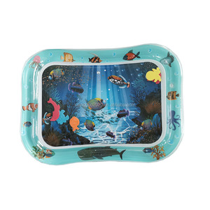Inflable Tummy Time Premium niños pequeños agua Mat plástico PVC bebés agua juego Mat CE - Product Image 5
