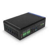 JWIPC Computadora sin ventilador i5 1145G7 4Core 8 hilos Caja integrada PC Intel Iris Xe Graphics 8GB DDR4 5Lan 2500M Automatización industrial